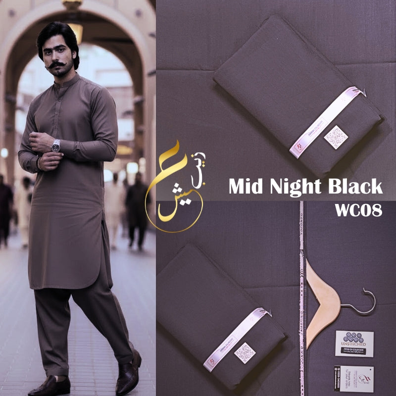 Winter Glow Mid Night Black