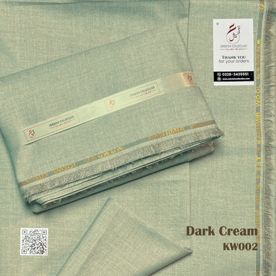 Kashmir Wool | Dark Cream