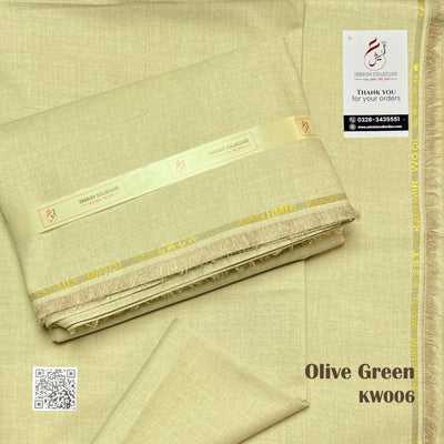 Kashmir Wool | Olive Green