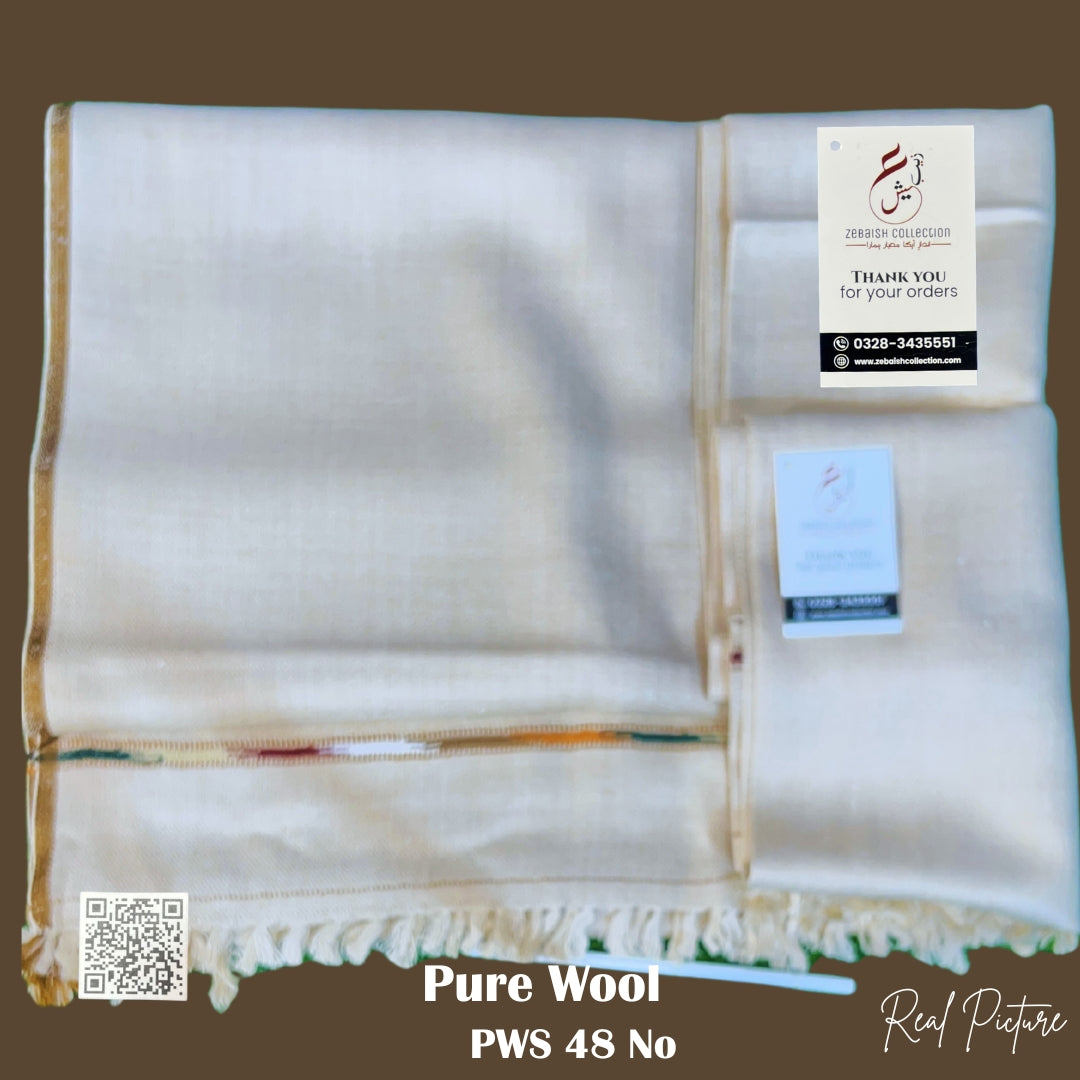 48 No Handmade Wool Shawl | Bosky