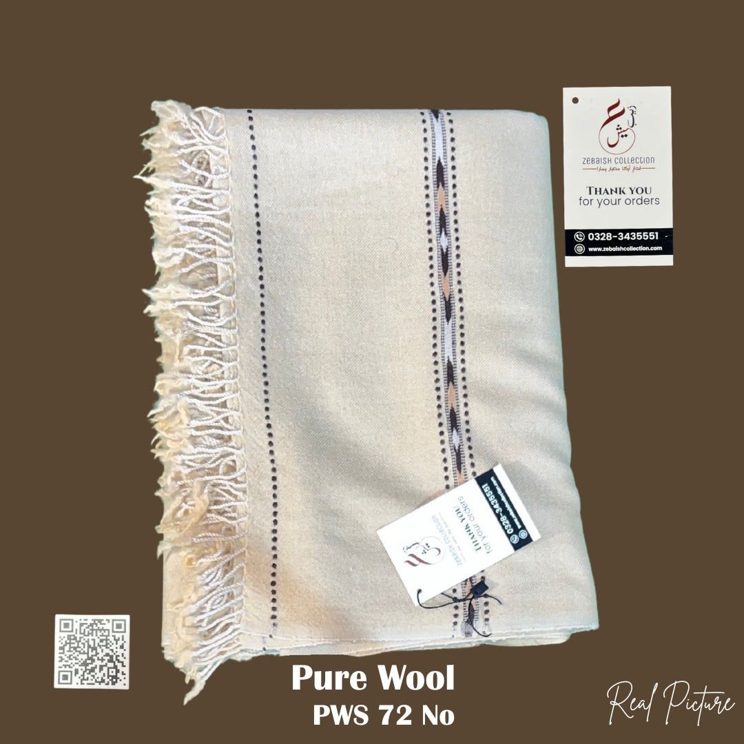 72 No Handmade Wool Shawl | Light Calamansi