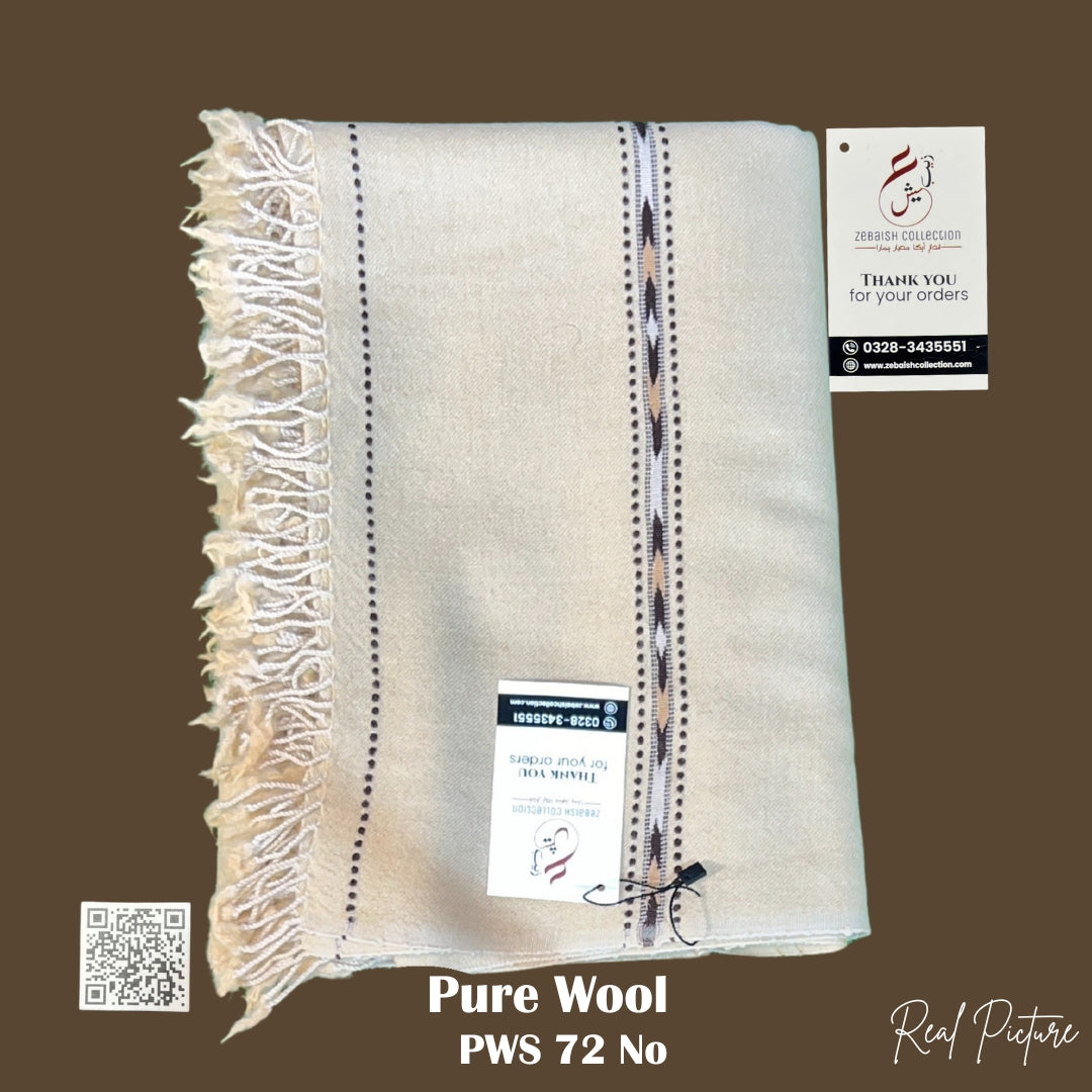 72 No Handmade Wool Shawl | Light Calamansi