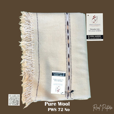 72 No Handmade Wool Shawl | Light Calamansi