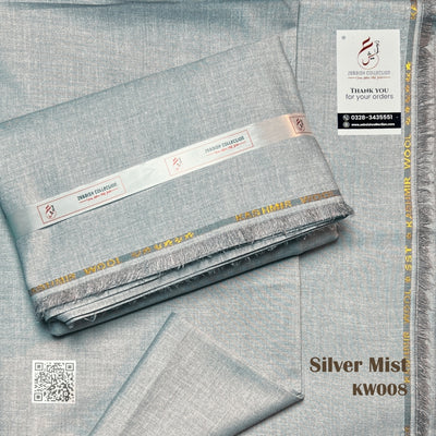 Kashmir Wool | Silver Mist