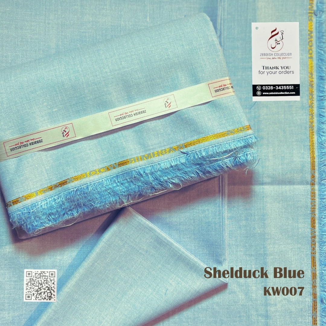 Kashmir Wool | Shelduck Blue